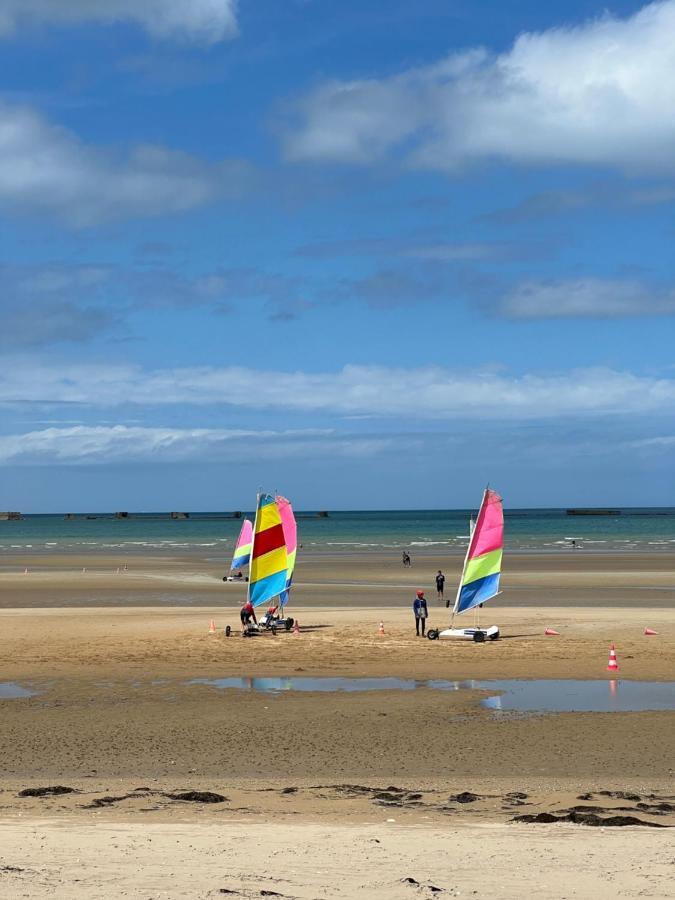 Sunny Apt On D-Day Beach With Parking Saint-Come-de-Fresne Екстер'єр фото